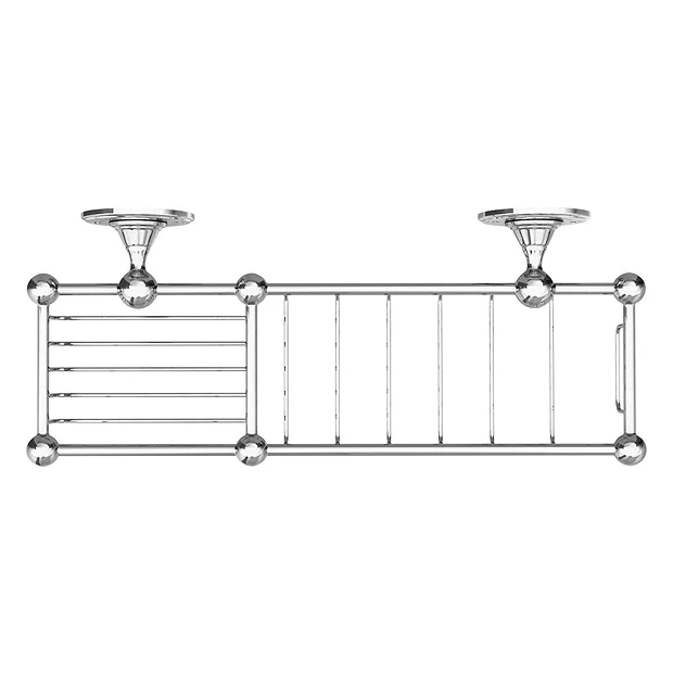 Chatsworth 1928 Traditional Large Soap Basket - Chrome 5 Chatsworth 1928 Traditional Large Soap Basket - Chrome - Image 5