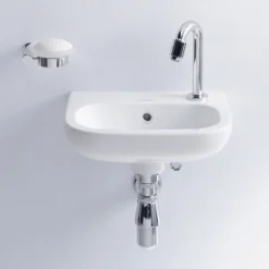 Duravit D-Code 360mm 1TH Wall Hung Handrinse Basin -Bathroom Products Shop 0705360008 d1