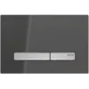 Geberit Sigma 50 Smoked Reflective Glass Flush Plate For UP320 Cistern