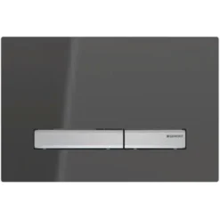 Geberit Sigma 50 Smoked Reflective Glass Flush Plate For UP320 Cistern