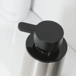 Tiger Colar Freestanding Soap Dispenser - Brushed Stainless Steel -Bathroom Products Shop 1313530946 d1