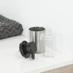 Tiger Colar Freestanding Soap Dispenser - Brushed Stainless Steel -Bathroom Products Shop 1313530946 d3