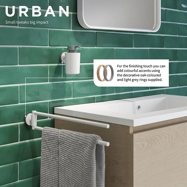 Tiger Urban Soap Dispenser - White 3 Tiger Urban Soap Dispenser - White - Image 3