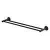 Tiger Urban Double Towel Rail - Black