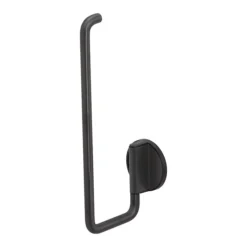 Tiger Tune Spare Toilet Roll Holder - Brushed Black Metal/Black -Bathroom Products Shop 1325438946 d1