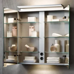 Keuco Royal L1 800mm 2-Door LED Mirror Cabinet -Bathroom Products Shop 13602171331 d1