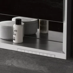 Keuco Royal Lumos 800mm Semi-Recessed LED Illuminated Mirror Cabinet 9 Keuco Royal Lumos 800mm Semi-Recessed LED Illuminated Mirror Cabinet -Bathroom Products Shop 14301171131 d3 3