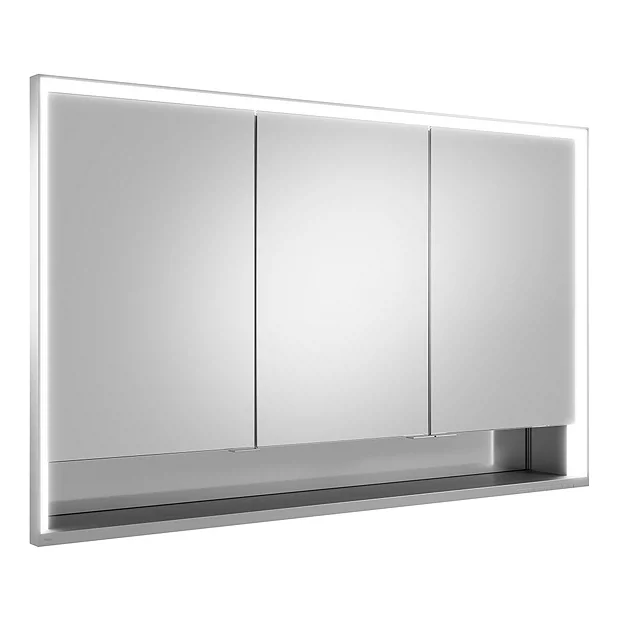 Keuco Royal Lumos 1200mm Semi-Recessed LED Illuminated Mirror Cabinet 1 Keuco Royal Lumos 1200mm Semi-Recessed LED Illuminated Mirror Cabinet