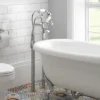 Chrome Plated Standpipes For Freestanding Bath Taps
