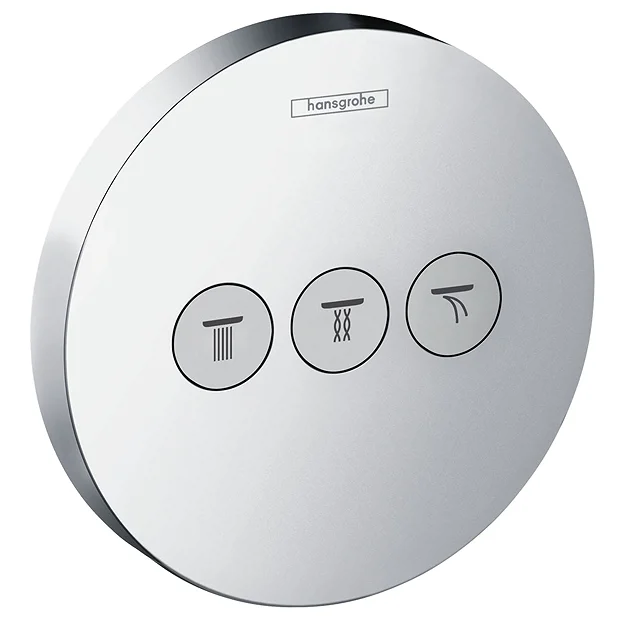 Hansgrohe ShowerSelect S Valve For Concealed Installation For 3 Outlets 2 Hansgrohe ShowerSelect S Valve For Concealed Installation For 3 Outlets - Image 2