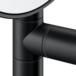 Keuco Plan Wall Mounted Cosmetic Mirror - Black -Bathroom Products Shop 17649370002 d4