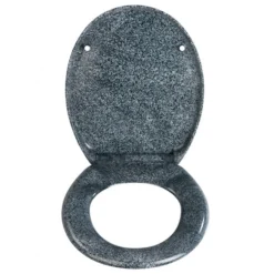 Wenko Ottana Premium Soft Close Toilet Seat - Granite -Bathroom Products Shop 18902100d1