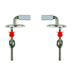 Wirquin Melody Lock+ Toilet Seat With Stainless Steel Hinges