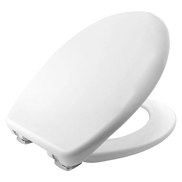 Bemis Venezia Soft Close Toilet Seat With Adjustable Chrome Hinges 2 Bemis Venezia Soft Close Toilet Seat With Adjustable Chrome Hinges - Image 2