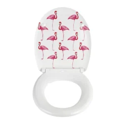 Wenko Flamingo Soft Close Toilet Seat -Bathroom Products Shop 22406100 d1