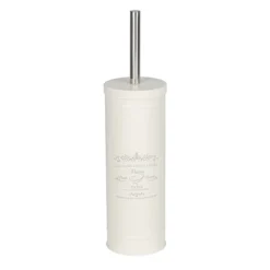 Wenko Home Vintage Steel Toilet Brush + Holder