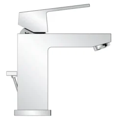 Grohe Eurocube S-Size Mono Basin Mixer With Pop-up Waste -Bathroom Products Shop 23127000 d1