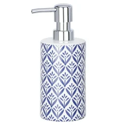 Wenko Lorca Blue Ceramic Soap Dispenser