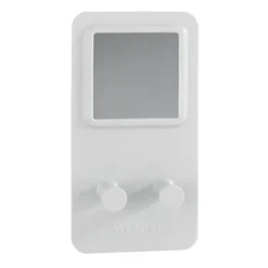 Wenko Ampio White Razor Holder With Mirror -Bathroom Products Shop 23489100 d1