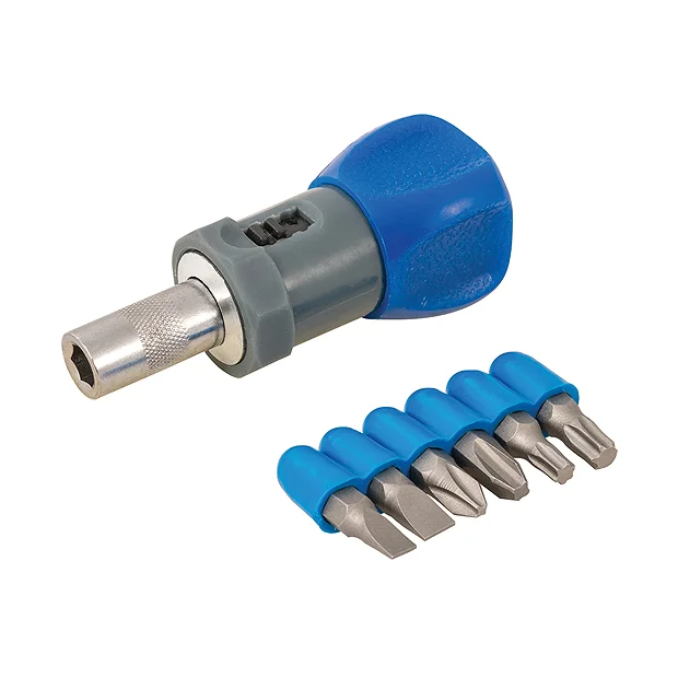 Stubby Ratchet Screwdriver, Set Of 6 2 Stubby Ratchet Screwdriver, Set Of 6 - Image 2