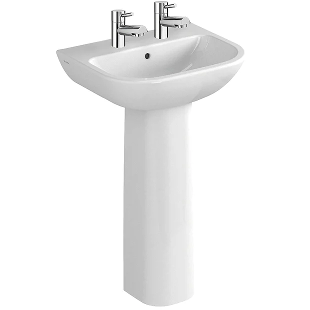 VitrA - S20 Model 4 Piece Suite - Closed Back CC Toilet & 60cm Basin - 1 Or 2 Tap Holes 1 VitrA - S20 Model 4 Piece Suite - Closed Back CC Toilet & 60cm Basin - 1 Or 2 Tap Holes