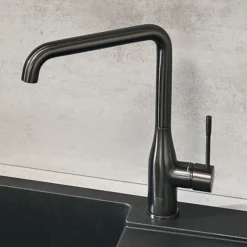 Grohe Essence Kitchen Sink Mixer - Brushed Hard Graphite 6 Grohe Essence Kitchen Sink Mixer - Brushed Hard Graphite -Bathroom Products Shop 30269al0 d1
