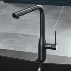 Grohe Essence Kitchen Sink Mixer - Brushed Hard Graphite 7 Grohe Essence Kitchen Sink Mixer - Brushed Hard Graphite -Bathroom Products Shop 30269al0 d2