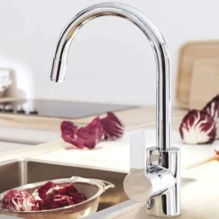 Grohe Eurostyle Cosmopolitan Kitchen Sink Mixer With Pull Out Spray -Bathroom Products Shop 31126002 d1