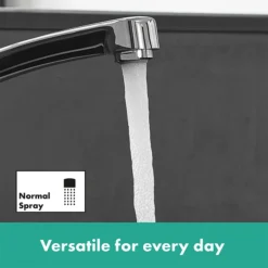 Hansgrohe Focus M41 Single Lever Kitchen Mixer 160 - Chrome -Bathroom Products Shop 31806000ai2