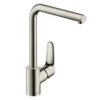 Hansgrohe Focus M41 Single Lever Kitchen Mixer 280 - Stainless Steel