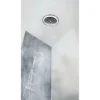 HIB Cyclone Chrome Wet Room Inline Fan With LED Lights - Cool White