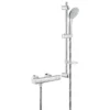 Grohe Grohtherm 1000 Cosmopolitan Thermostatic Shower Mixer And Kit