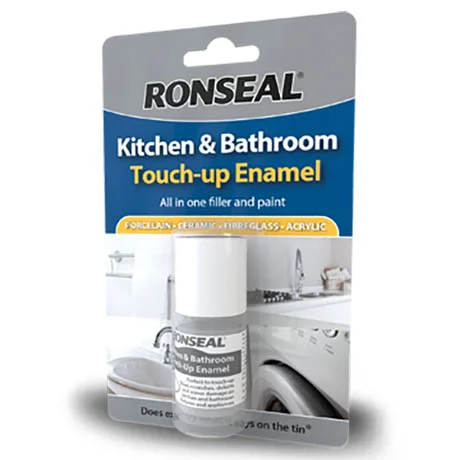 Ronseal Kitchen & Bathroom Touch Up Enamel 1 Ronseal Kitchen & Bathroom Touch Up Enamel