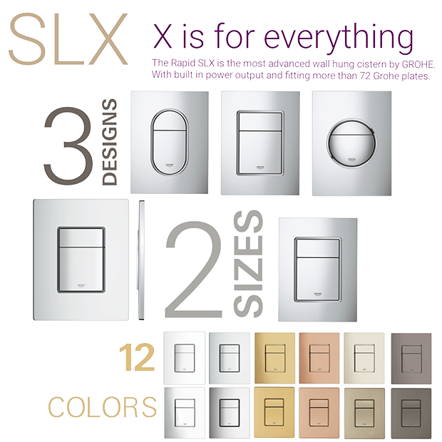 Grohe Rapid SLX 1.13m Support Frame For Rimless WC & Sensia 1 Grohe Rapid SLX 1.13m Support Frame For Rimless WC & Sensia