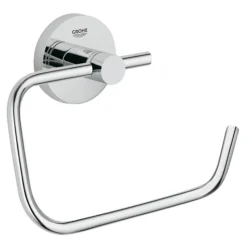 Grohe Cube Ceramic Rimless Wall Hung Toilet With Soft Close Seat + FREE TOILET ROLL HOLDER