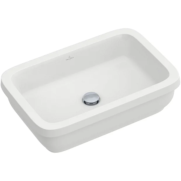 Villeroy & Boch Villeroy And Boch Architectura 615 X 415mm Rectangular Undercounter Basin 1 Villeroy & Boch Villeroy And Boch Architectura 615 X 415mm Rectangular Undercounter Basin