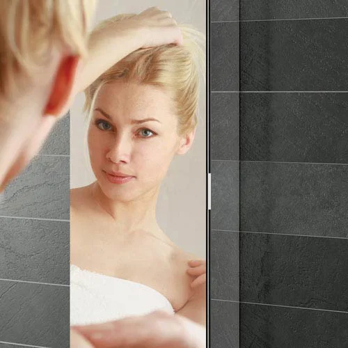 HIB Eris 30 Aluminium Mirror Cabinet 1 HIB Eris 30 Aluminium Mirror Cabinet