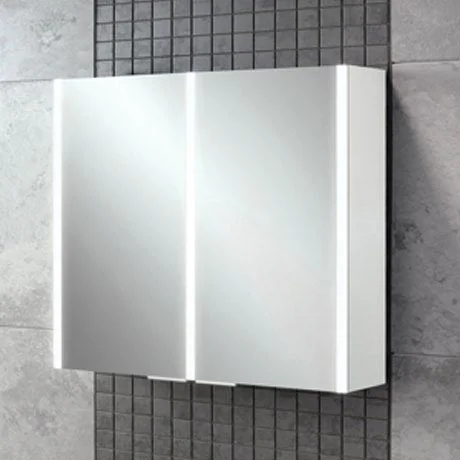 HIB Xenon 80 LED Mirror Cabinet 1 HIB Xenon 80 LED Mirror Cabinet