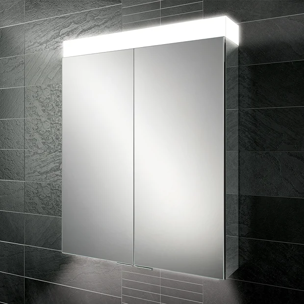 HIB Apex 60 LED Illuminated Mirror Cabinet 2 HIB Apex 60 LED Illuminated Mirror Cabinet - Image 2