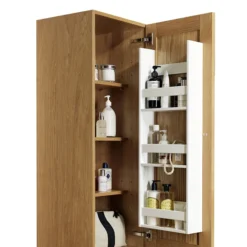 Miller - New York Tall Cabinet With Door Storage & Drawers - White -Bathroom Products Shop 594h2 d1nnn 1