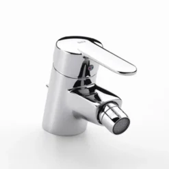 Roca Victoria V2 Chrome Bidet Mixer With Pop-up Waste