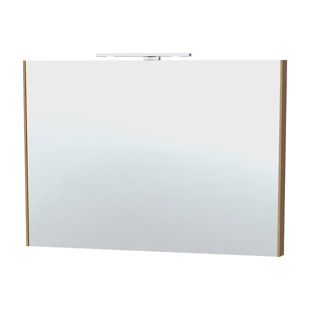 Miller - London 100 Mirror - Oak 2 Miller - London 100 Mirror - Oak - Image 2