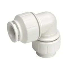 JG Speedfit 10mm Push-Fit White Elbow