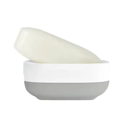 Joseph Joseph Slim Compact Soap Dish - White/Grey -Bathroom Products Shop 70511 d1