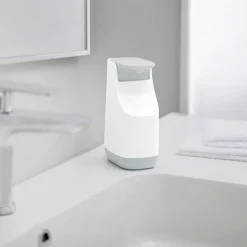 Joseph Joseph Slim Compact Soap Dispenser - White/Grey -Bathroom Products Shop 70512 d2