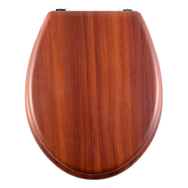 Aqualona Antique Pine Wooden MDF Toilet Seat 1 Aqualona Antique Pine Wooden MDF Toilet Seat