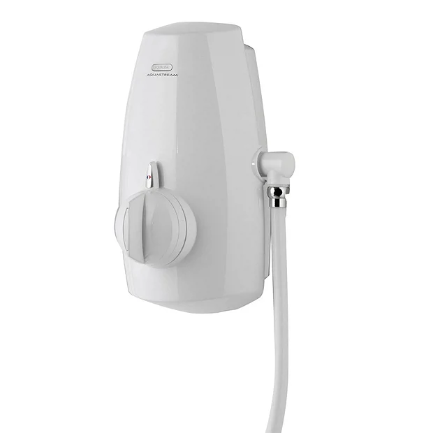 Aqualisa - Aquastream Thermo Power Shower With Adjustable Head - White 3 Aqualisa - Aquastream Thermo Power Shower With Adjustable Head - White - Image 3