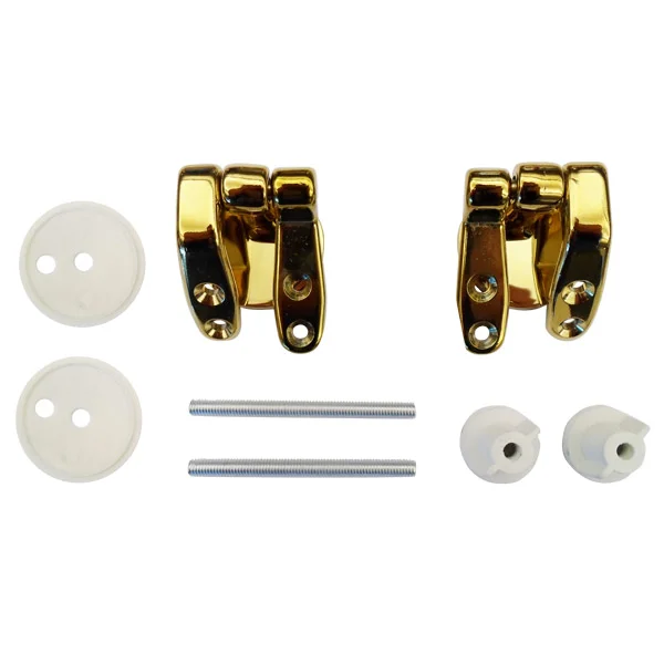 Universal Brass Hinge Set For Wooden Toilet Seats 1 Universal Brass Hinge Set For Wooden Toilet Seats