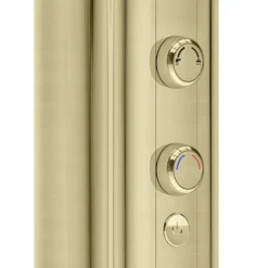 AQUAS AquaMax Flex Manual Smart 9.5KW Brushed Brass Electric Shower -Bathroom Products Shop a000524 d1