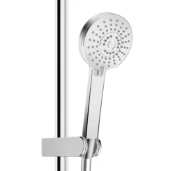 AQUAS Aquamax Pro With Column Manual 9.5kw Full Chrome Electric Shower -Bathroom Products Shop a000529 d2